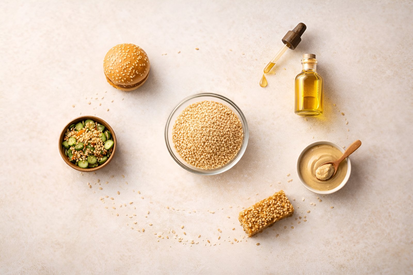 Sesame Seeds in Our Daily Lives